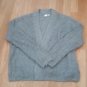 Chunky knitted cardigan
